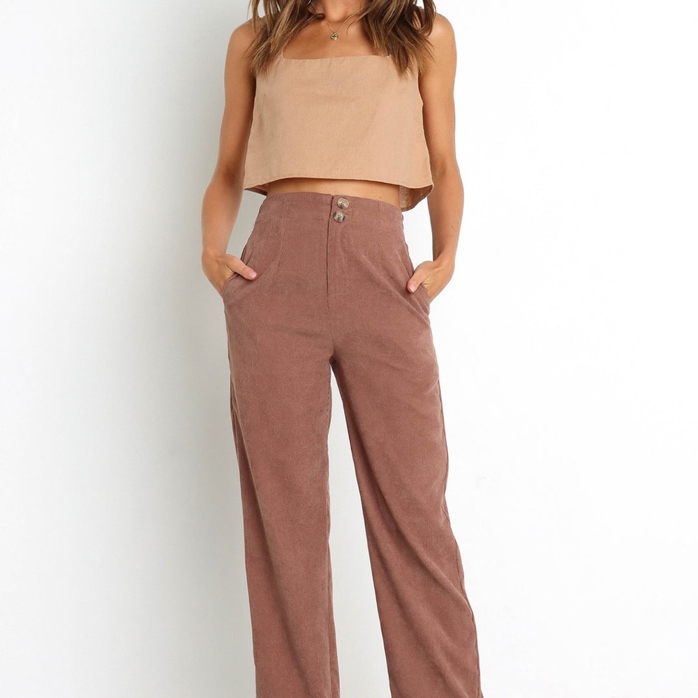 Petal & Pup SPRINGFIELD PANTS - BROWN
